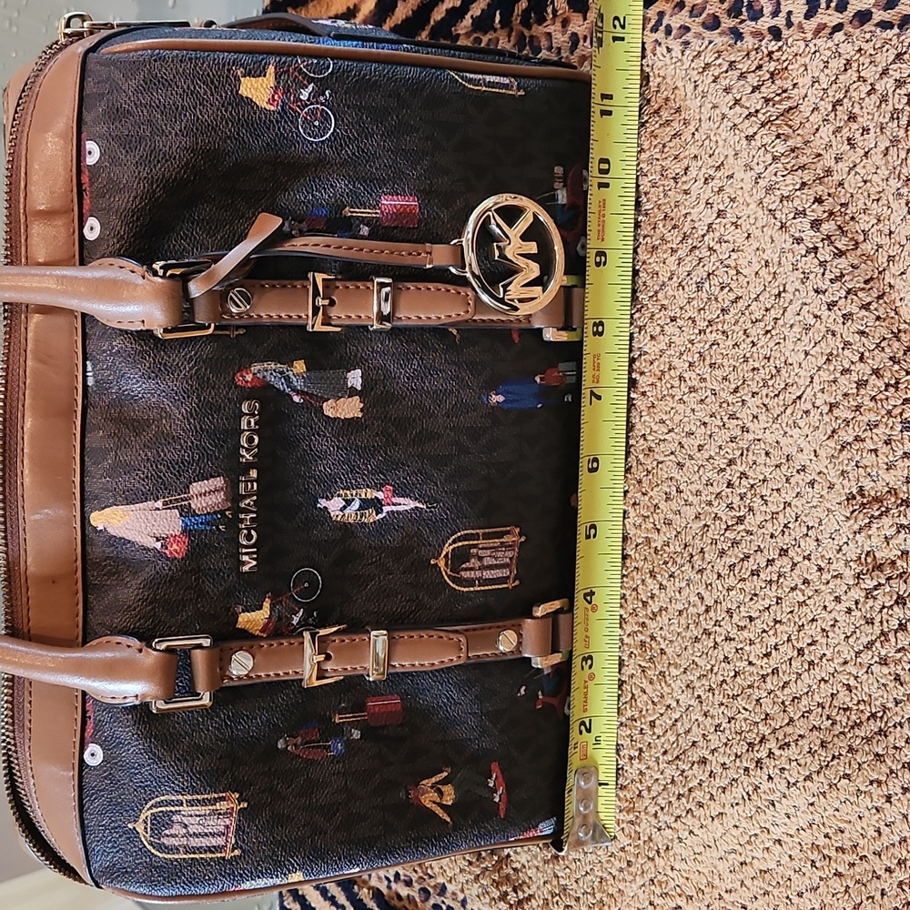 Michael Kors Multicolor Patterned Satchel - image 7